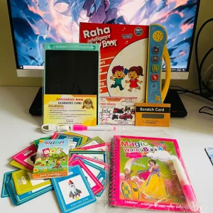 Raha Intelligence Book for Kids (52 Pages)