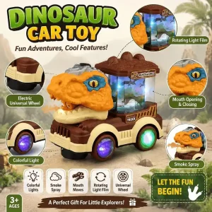 Dinosaur Spray Truck with Lights & Sound (QB-38Y)